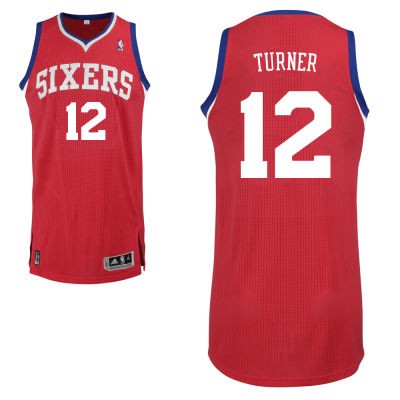 Evan Turner Philadelphia 76ers #12 Alternate Big And Tall Jersey - Red