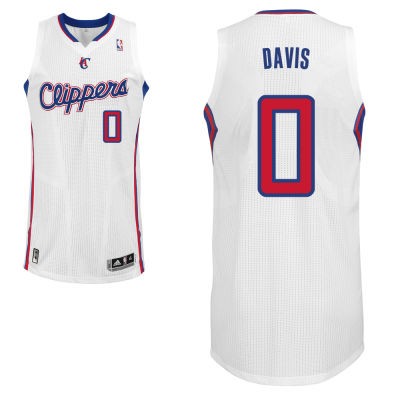 Glen Davis Los Angeles Clippers #0 Home Big And Tall Jersey - White