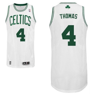 Isaiah Thomas Boston Celtics #4 Home Big And Tall Jersey - White