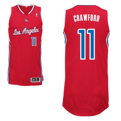 Jamal Crawford Los Angeles Clippers #11 Road Big And Tall Jersey - Red