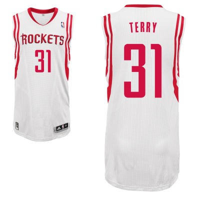 Jason Terry Houston Rockets #31 Home Big And Tall Jersey - White