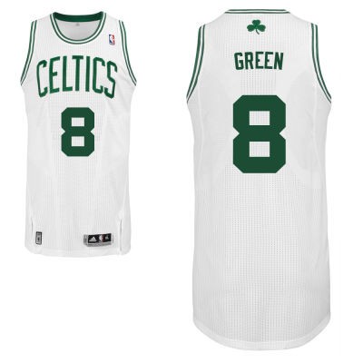 Jeff Green Boston Celtics #8 Home Big And Tall Jersey - White