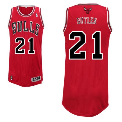 Jimmy Butler Chicago Bulls #21 Road Big And Tall Jersey - Red