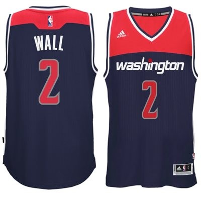 John Wall Washington Wizards #2 Alternate Big And Tall Jersey - Navy Blue