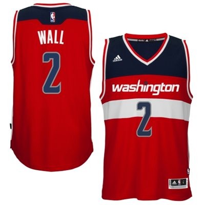 John Wall Washington Wizards #2 Road Big And Tall Jersey - Red