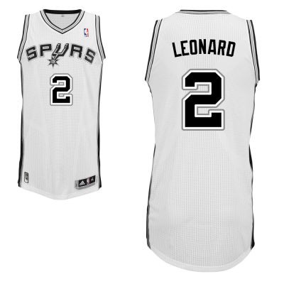 Kawhi Leonard San Antonio Spurs #2 Home Big And Tall Jersey - White