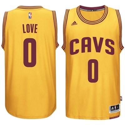 Kevin Love Cleveland Cavaliers #0 Alternate Big And Tall Jersey - Gold