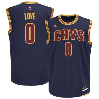 Kevin Love Cleveland Cavaliers #0 Alternate Big And Tall Jersey - Navy Blue