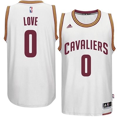 Kevin Love Cleveland Cavaliers #0 Home Big And Tall Jersey - White