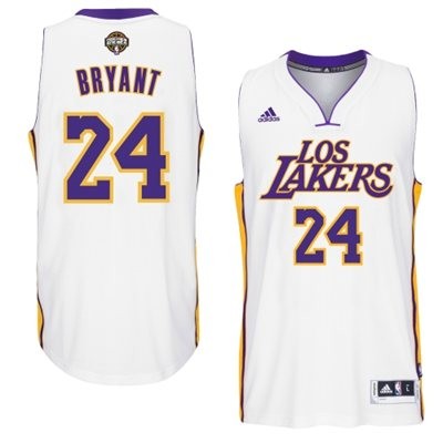 Kobe Bryant Los Angeles Lakers #24 Home Big And Tall Jersey - White