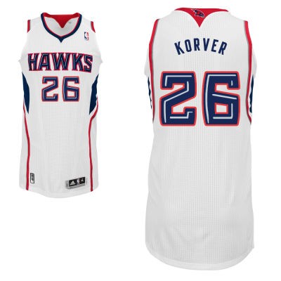 Kyle Korver Atlanta Hawks #26 Home Big And Tall Jersey - White