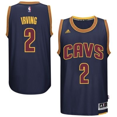 Kyrie Irving Cleveland Cavaliers #2 Alternate Big And Tall Jersey - Navy Blue