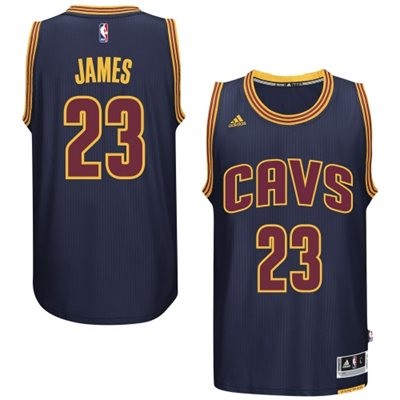 LeBron James Cleveland Cavaliers #23 Alternate Big And Tall Jersey - Navy Blue