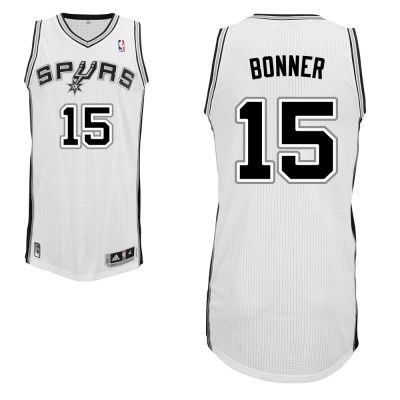 Matt Bonner San Antonio Spurs #15 Home Big And Tall Jersey - White