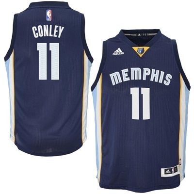 Mike Conley Memphis Grizzlies #11 Road Big And Tall Jersey - Midnight Blue