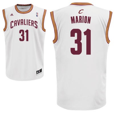 Shawn Marion Cleveland Cavaliers #31 Home Big And Tall Jersey - White