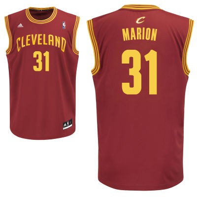 Shawn Marion Cleveland Cavaliers #31 Road Big And Tall Jersey - Wine Red