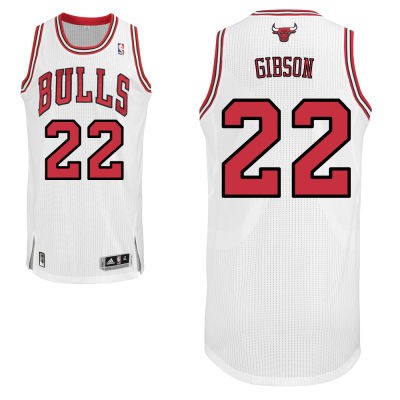 Taj Gibson Chicago Bulls #22 Home Big And Tall Jersey - White