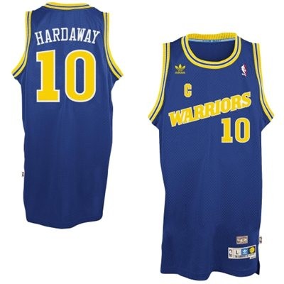 Tim Hardaway Golden State Warriors #10 Hardaway Throwback Blue