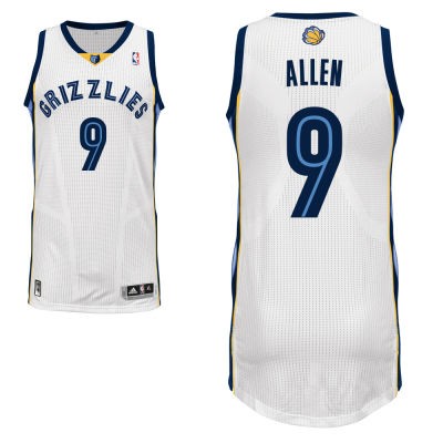 Tony Allen Memphis Grizzlies #9 Home Big And Tall Jersey - White