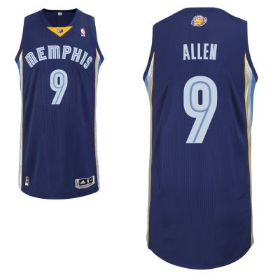 Tony Allen Memphis Grizzlies #9 Road Big And Tall Jersey - Midnight Blue