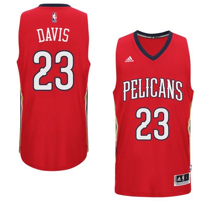 Anthony Davis New Orleans Pelicans #23 Alternate Big And Tall Jersey - Red