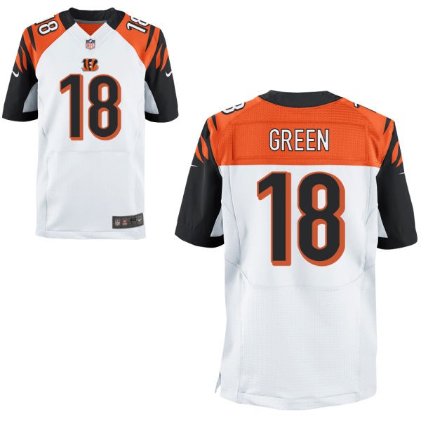 A. J. Green Cincinnati Bengals #18 Big And Tall Jersey - White