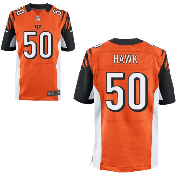 A. J. Hawk Cincinnati Bengals #50 Big And Tall Jersey - Orange