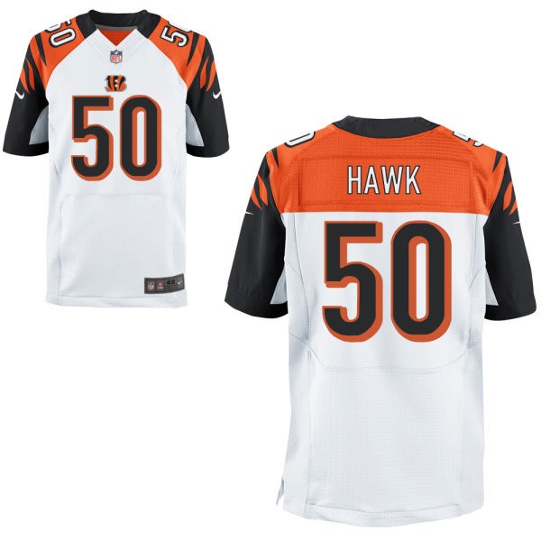 A. J. Hawk Cincinnati Bengals #50 Big And Tall Jersey - White