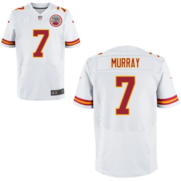 Aaron Murray Kansas City Chiefs #7 Big And Tall Jersey - White