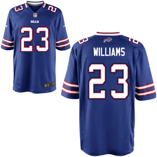 Aaron Williams Buffalo Bills #23 Big And Tall Jersey - Blue