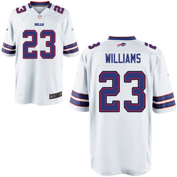 Aaron Williams Buffalo Bills #23 Big And Tall Jersey - White