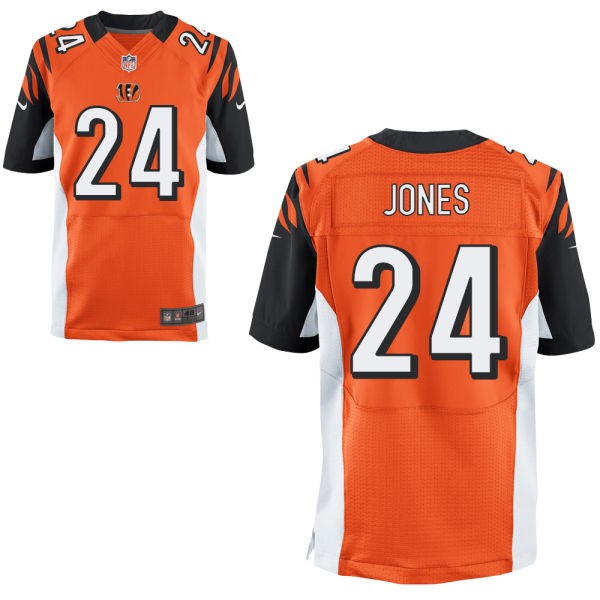 Adam Jones Cincinnati Bengals #24 Orange Big And Tall Jersey -