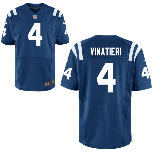 Adam Vinatieri Indianapolis Colts #4 Big And Tall Jersey - Speed Blue