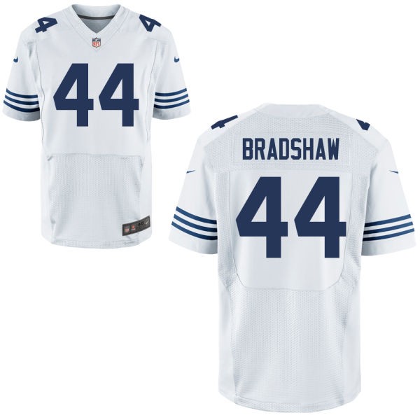 Ahmad Bradshaw Indianapolis Colts #44 Alternate Big And Tall Jersey - White