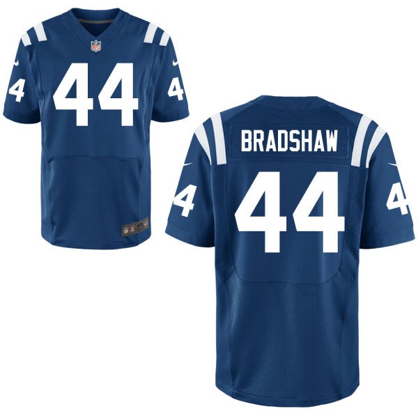 Ahmad Bradshaw Indianapolis Colts #44 Big And Tall Jersey - Speed Blue