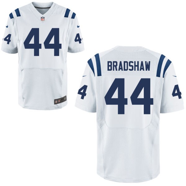 Ahmad Bradshaw Indianapolis Colts #44 Big And Tall Jersey - White