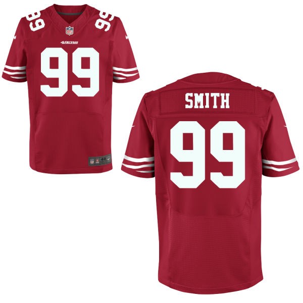 Aldon Smith San Francisco 49ers #99 Big And Tall Jersey - Red