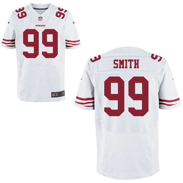 Aldon Smith San Francisco 49ers #99 Big And Tall Jersey - White