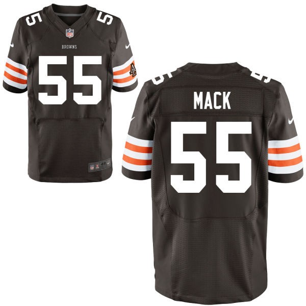 Alex Mack Cleveland Browns #55 Big And Tall Jersey - Brown