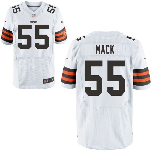 Alex Mack Cleveland Browns #55 Big And Tall Jersey - White