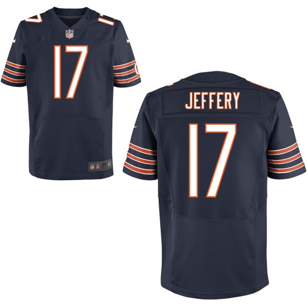 Alshon Jeffery Chicago Bears #17 Big And Tall Jersey - Navy Blue