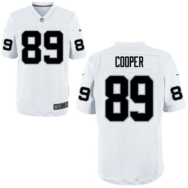 Amari Cooper Oakland Raiders #89 Big And Tall Jersey - White