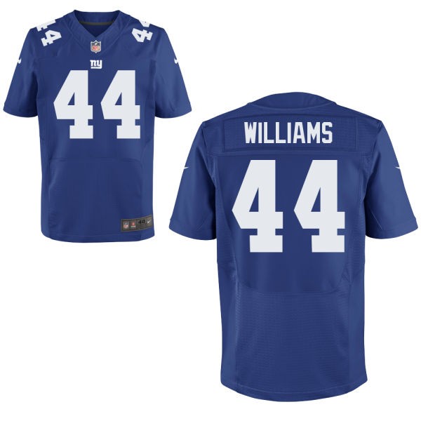 Andre Williams New York Giants #44 Big And Tall Jersey - Royal Blue