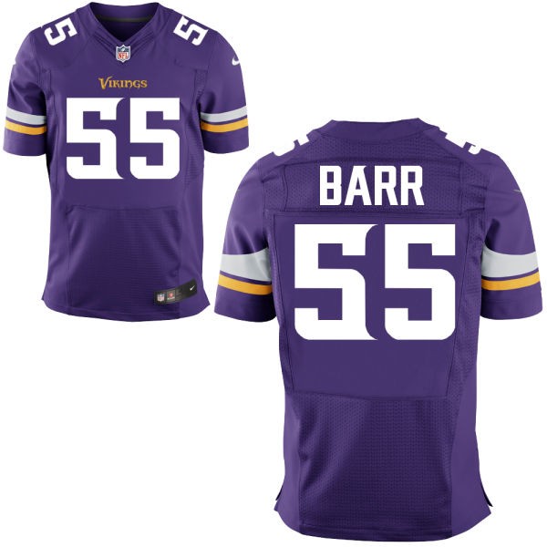 Anthony Barr Minnesota Vikings #55 Big And Tall Jersey - Purple