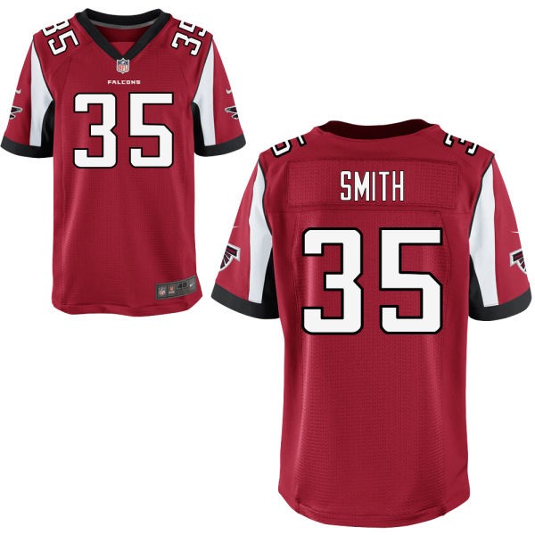 Antone Smith Atlanta Falcons #35 Big And Tall Jersey - Red