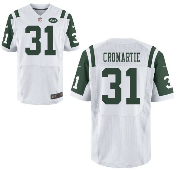 Antonio Cromartie New York Jets #31 Big And Tall Jersey - White