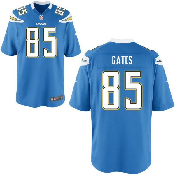 Antonio Gates San Diego Chargers #85 Big And Tall Jersey - Powder Blue