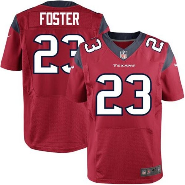 Arian Foster Houston Texans #23 Big And Tall Jersey - Battle Red