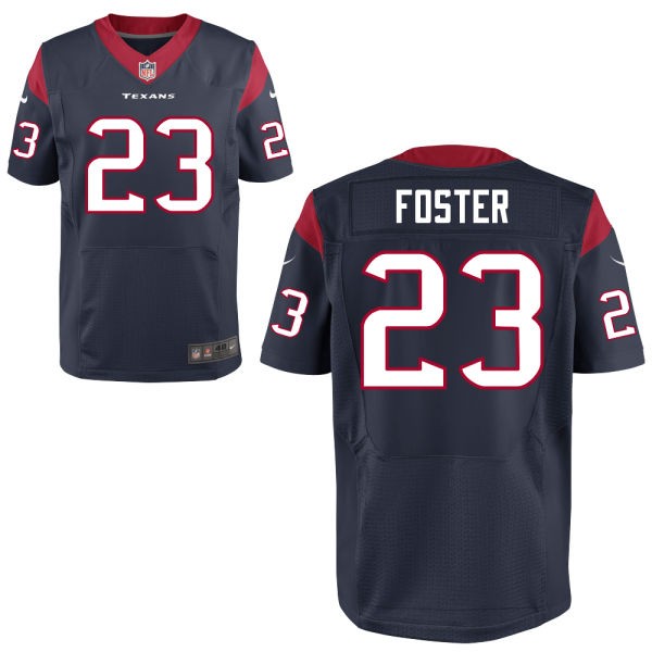 Arian Foster Houston Texans #23 Big And Tall Jersey - Deep Steel Blue